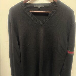 Gucci Black V-Neck Sweater